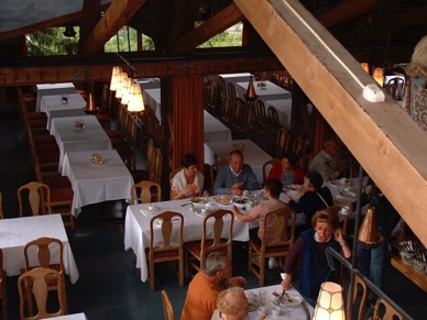 la salle de restaurant